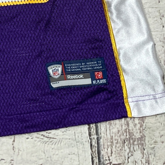 Minnesota Vikings NFL Football Jersey Reebok Womens - Picture 3 of 8